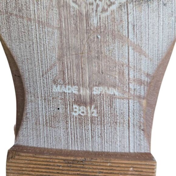 Free People Mont Blanc Blue Suede Sandals Size 381/2 US 8 - Picture 14 of 15